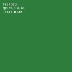#2E7D3D - Tom Thumb Color Image